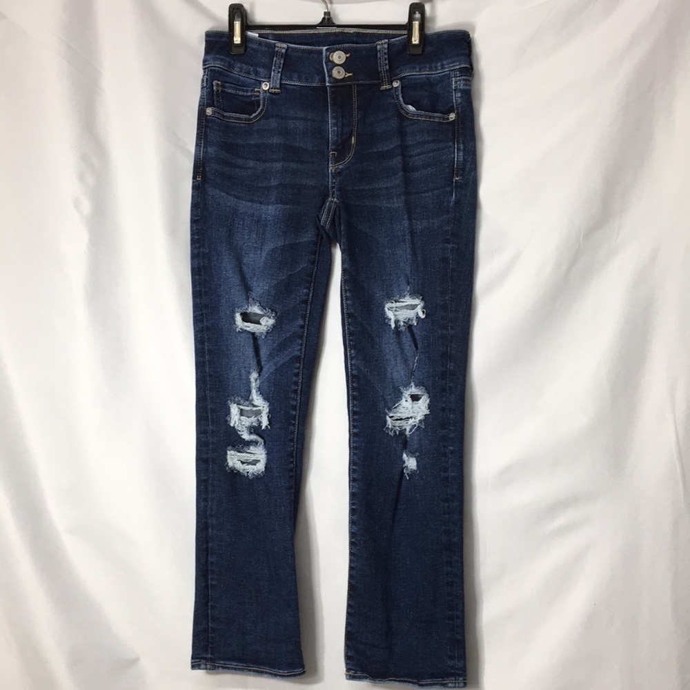 American Eagle Women’s Artist Crop Jeans Size 0 Like-NEW Condition